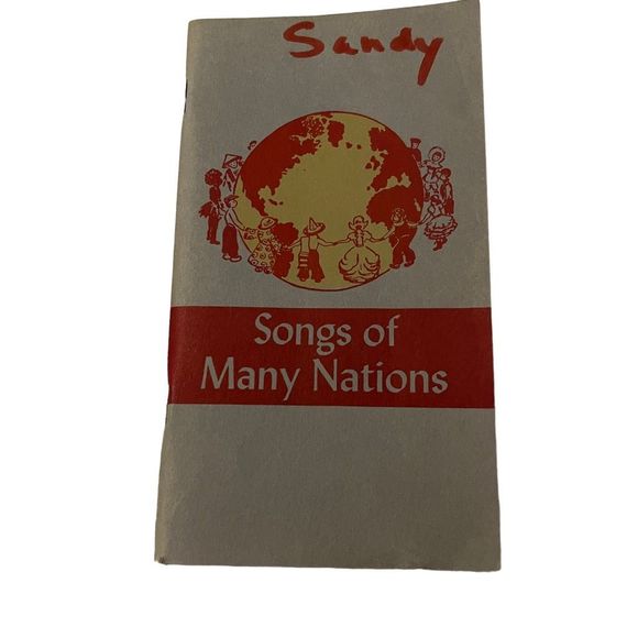 Vintage Songs Of Many Nations Song Booklet Religious Camps Groups Music & Lyrics - Picture 1 of 4